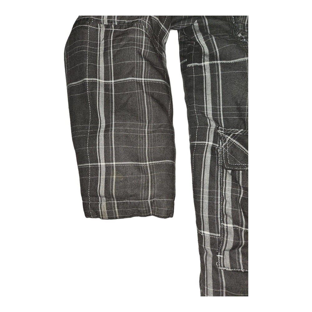 BKE Coat Large Men's Tartan Plaid Heavy Hooded Drawstring Hipster Preppy - Picture 7 of 15